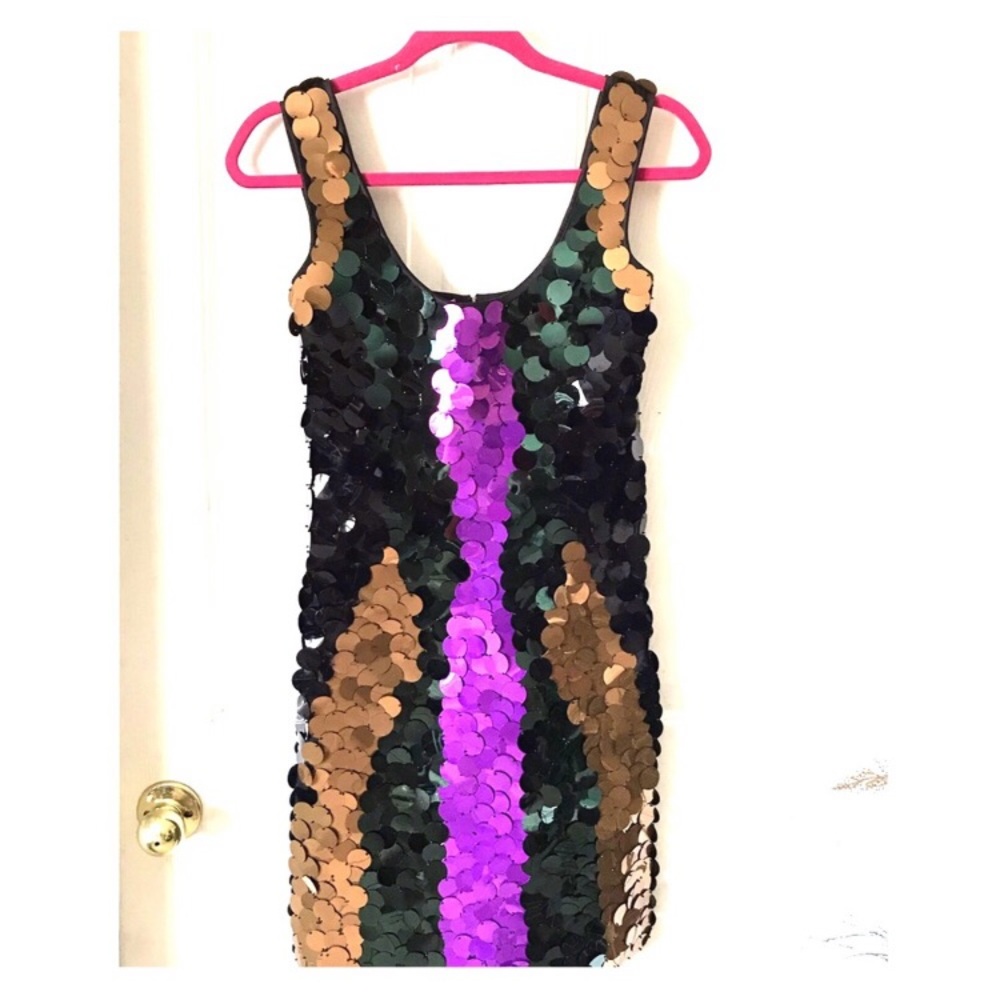 ❌SOLD❌NWT. Miu Miu Paillettes Sequin Dress NWT size 38 - Picture 1 of 7